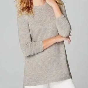 J Jill Metallic Sweater